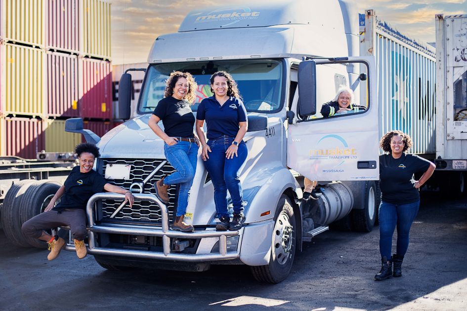 Women Drivers at Musket Transport